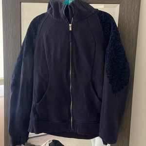 Lululemon Scuba Hoodie Navy Blue Size 12